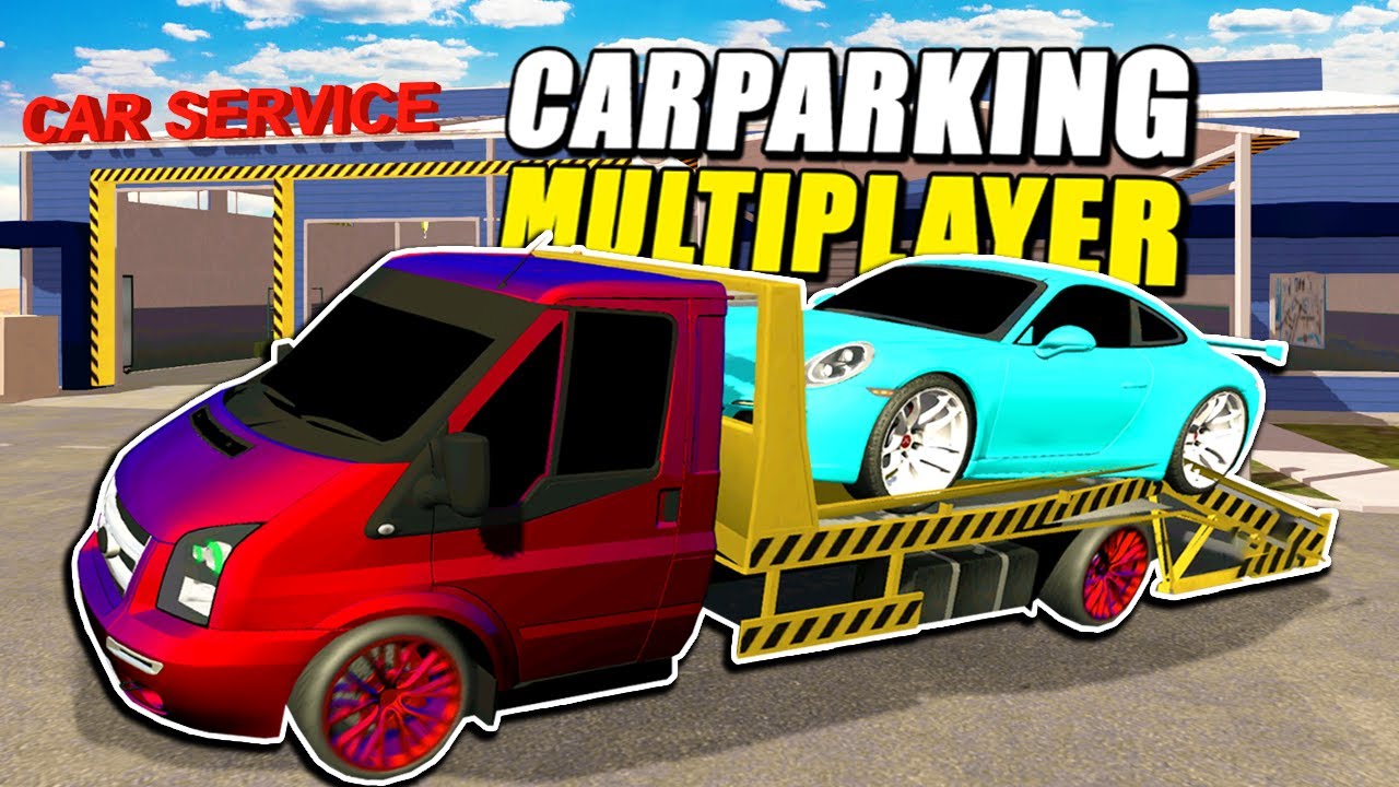 COMPREI um GUINCHO e TRABALHEI COMO MECÂNICO no Car Parking Multiplayer!