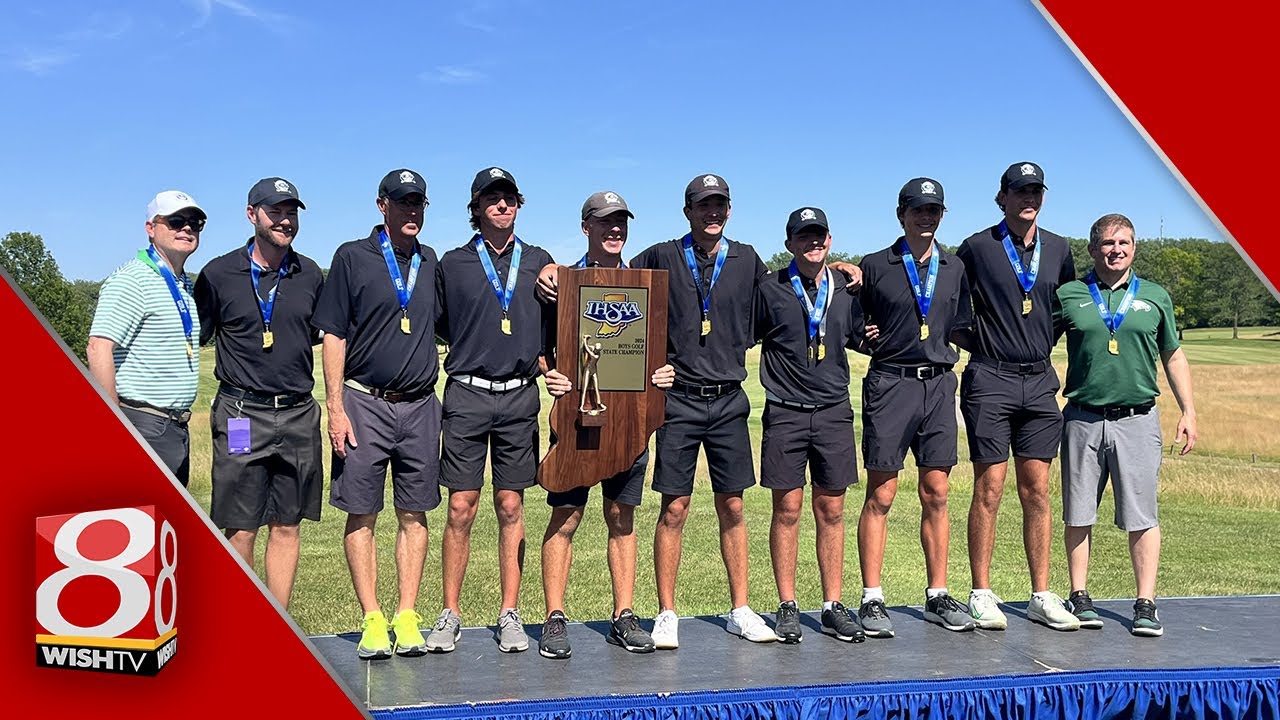 Zionsville wins IHSAA Boys Golf State Championship - YouTube