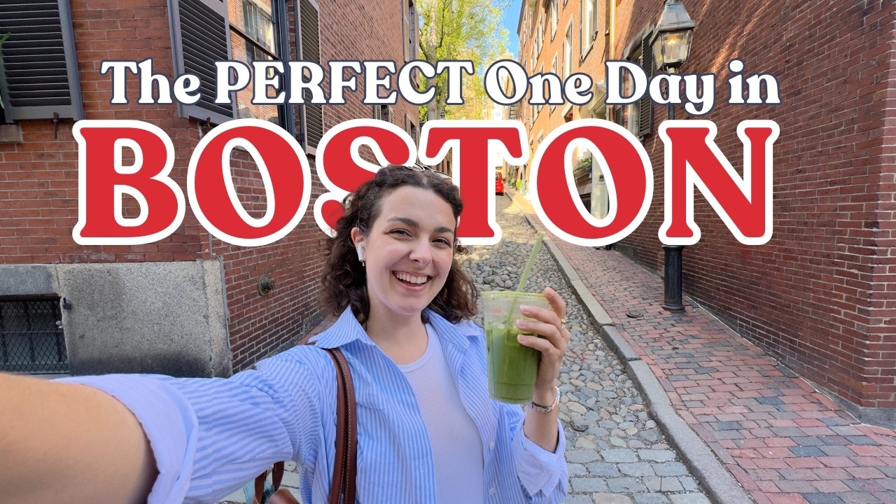 VLOG | How to Spend the Perfect One Day in Boston + Local Tips