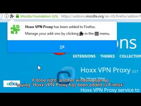 Hoxx VPN How to install on Firefox