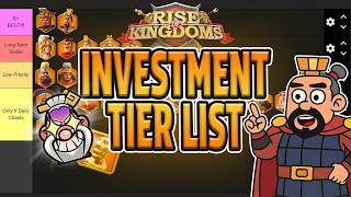 Commander Investment Tier List — Open Field (March 2026) | Rise of Kingdoms (RoK)