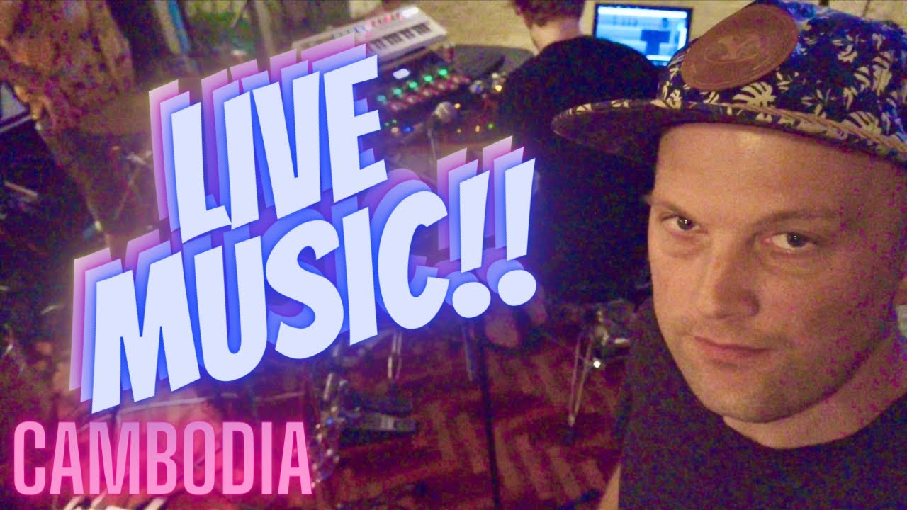 Live Music!! 3 Bands at Tin Hat in Phnom Penh YouTube