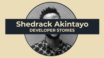 Shedrack Akintayo - Developer Advocate @Cloud Foundry Foundation