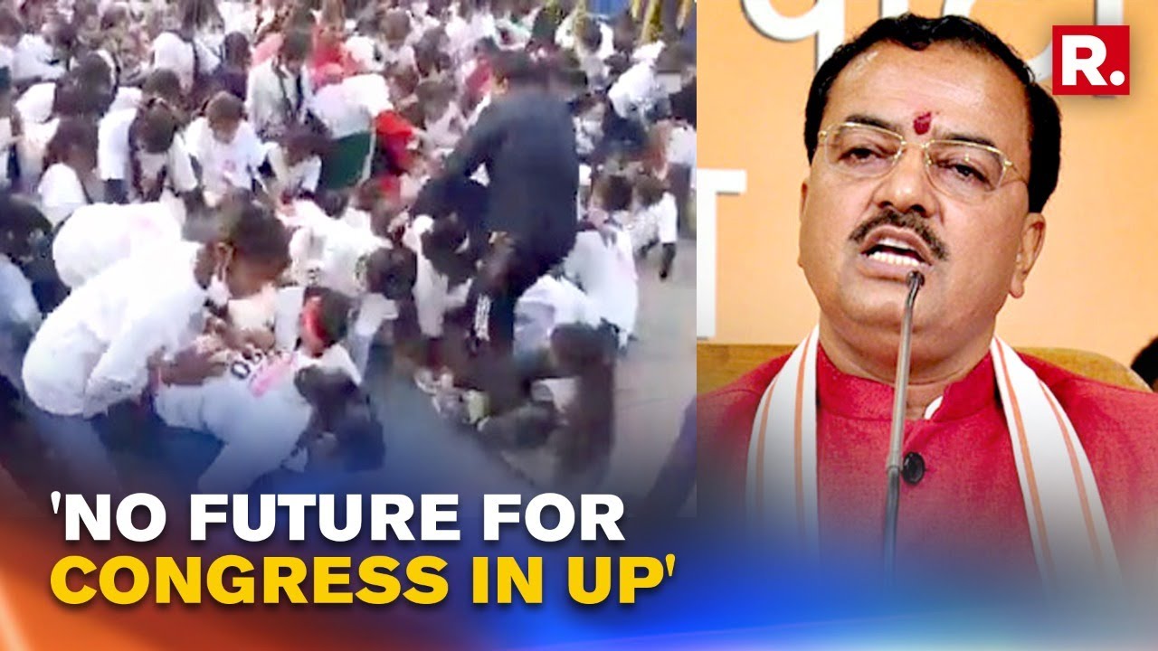Congress Rally Rai Bareilly UP Dy CM Slams Congress Over Stampede In Bareilly Rally; 'Congress Has ...