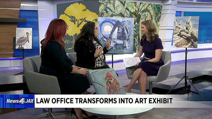 Law office transforms into art exhibit