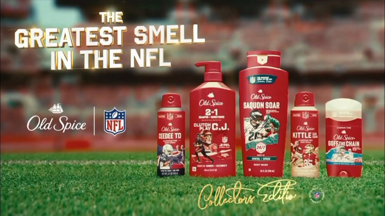 Old Spice NFL Collection Commercial #2 (2025) - YouTube