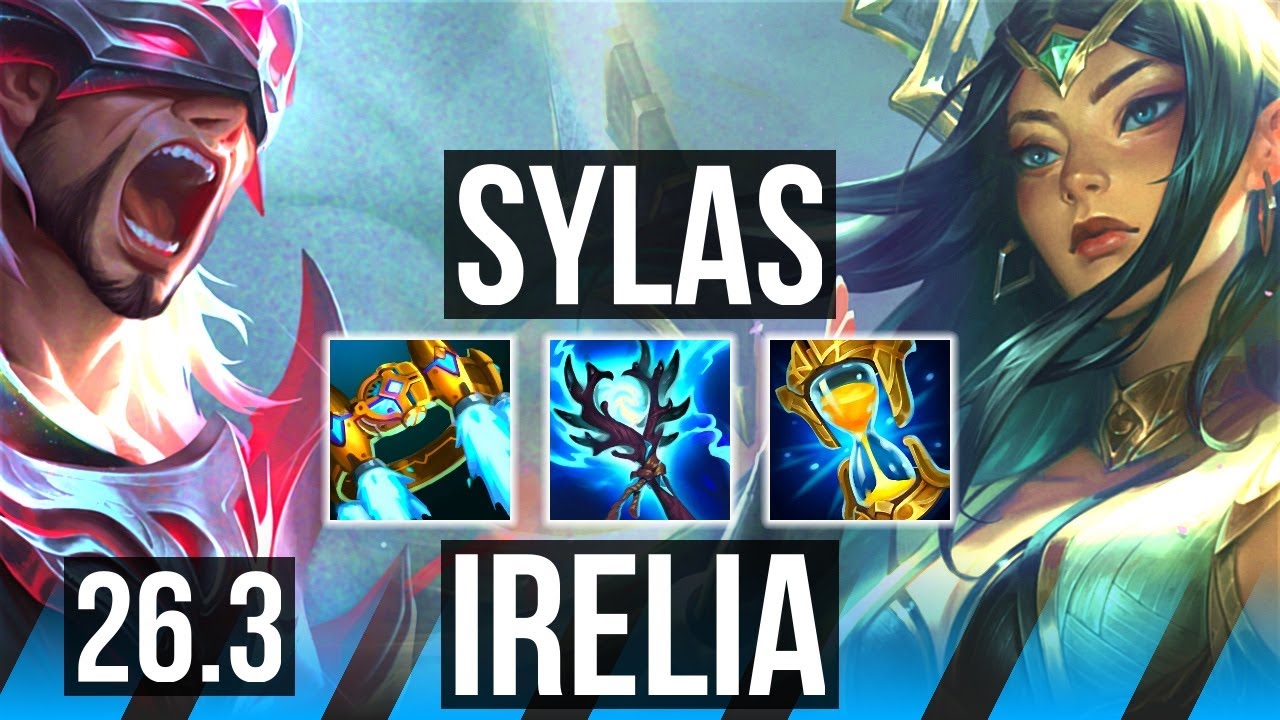 SYLAS vs IRELIA (MID) | KR Master | 26.3