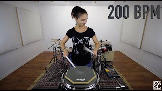 Emmanuelle Caplette Free Drum Lesson: Double & Triplet Strokes