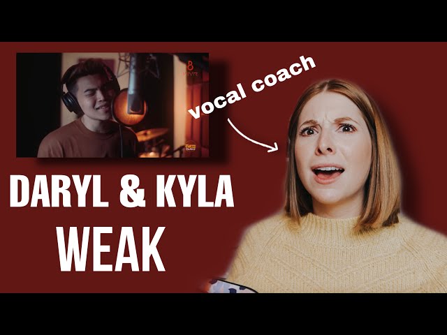 Vocal Coach reacts to Daryl Ong and Kyla-“Weak” class=