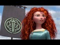 Brave  merida competes in archery  disney princess