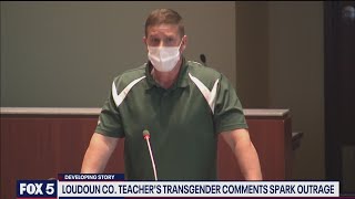 Loudoun County schools teacher suspended after transgender comments