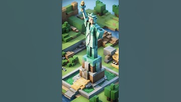 PART EIGHT - Creating World Famous Landmarks In The Style Of #minecraft Using #ai #wombodream #wombo