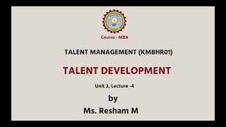 Talent Management | Talent Development| AKTU Digital Education