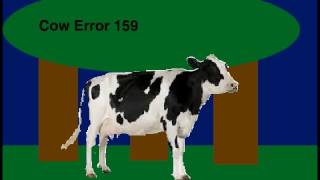Cow Error 159 GOOD EDITION