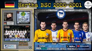 PES 2021: Hertha BSC 2000-2001 | 'UEFA Cup 3rd round' (PS4/PS5) *Paypal request*
