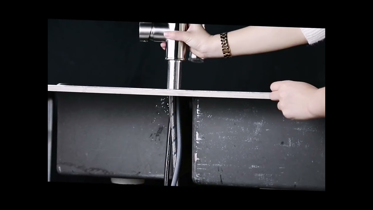 sanitary wares kitchen faucet installation