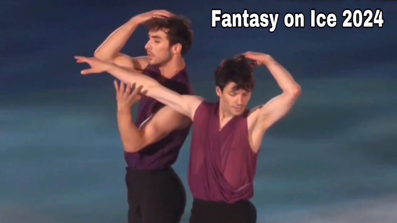Fantasy On Ice 2024 - joint performance by Stéphane Lambiel and Guillaume Cizeron!