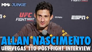Allan Nascimento calls out Steve Erceg, has 'the difference' to win | UFC Vegas 110
