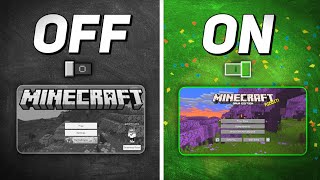 Minecraft Pe change Java Edition (Only 1 Mod)
