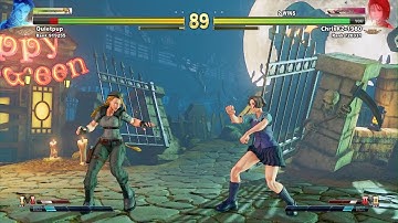 STREET FIGHTER V Akira vs Cammy