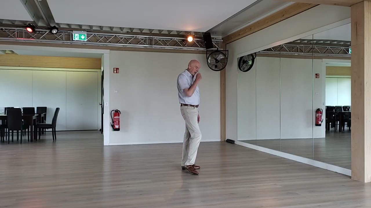 Line Dance It's a beautiful day -  nur Schritte