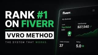 Rank #1 on Fiverr in 2026 | VVRO Method Breakdown 🚀
