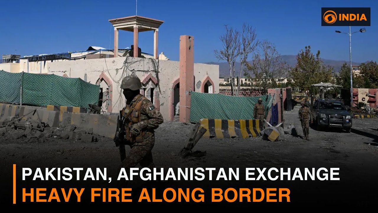 Pakistan, Afghanistan exchange heavy fire along border