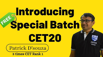 Special batch | CET20 | Patrick D