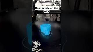 3D printed gear puzzle timelapse #3dprinting #satisfying #shorts