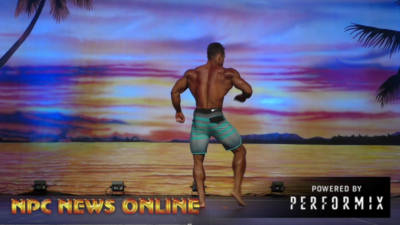 2018 IFBB Europa Orlando Prejudging: Men's Physique Pro  DIOGO FERREIRA MONTENEGRO