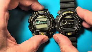 Casio G-Shock DW-9052 Negative to Positive 3232 Module Swap and Battery Replacement