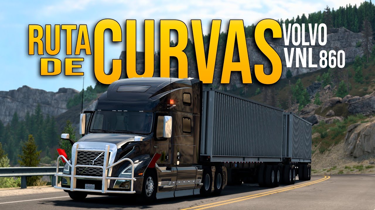 Volvo VNL 860 Ruta de curvas 
