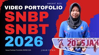 PORTOFOLIO SNBP 2026 | PORTOFOLIO SNBT 2026