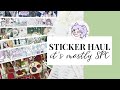 Sticker Haul // SPC, Sadie's & More!