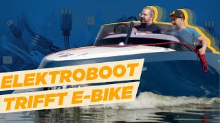 Seacycler E-Tretboot - Weltneutheit
