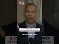 House Minority Leader Jeffries (D-NY) calls out Republicans on  Capitol Hill. #news #breaking