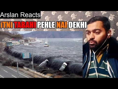Real Footage | Mega Tasunami Hit Japan Reaction