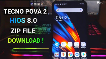 Tecno Pova 2 HiOS 8.0 | Android 12 Update | How to Download Zip File | Tutorial | Part 1