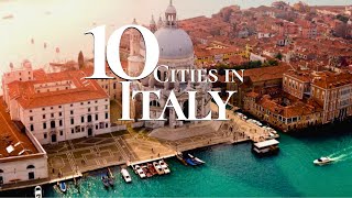 10 Most Beautiful Cities to Visit in Italy 4K 🇮🇹 | Rome | Bari | Genoa