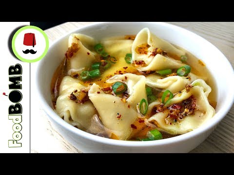 Video: Soep Met Dumplings En Spek