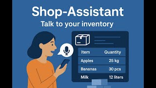 Shop Assistant - OpenAI Open Model Hackathon Submission using GPTOSS-20b