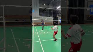 Net play and cross drop #anaybadminton #badminton