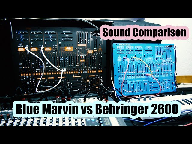 Blue Marvin vs Behringer 2600 Sound Comparison - YouTube