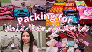 Packing for Walt Disney World!//Snacks for the plane, packing cubes, & carabiners!