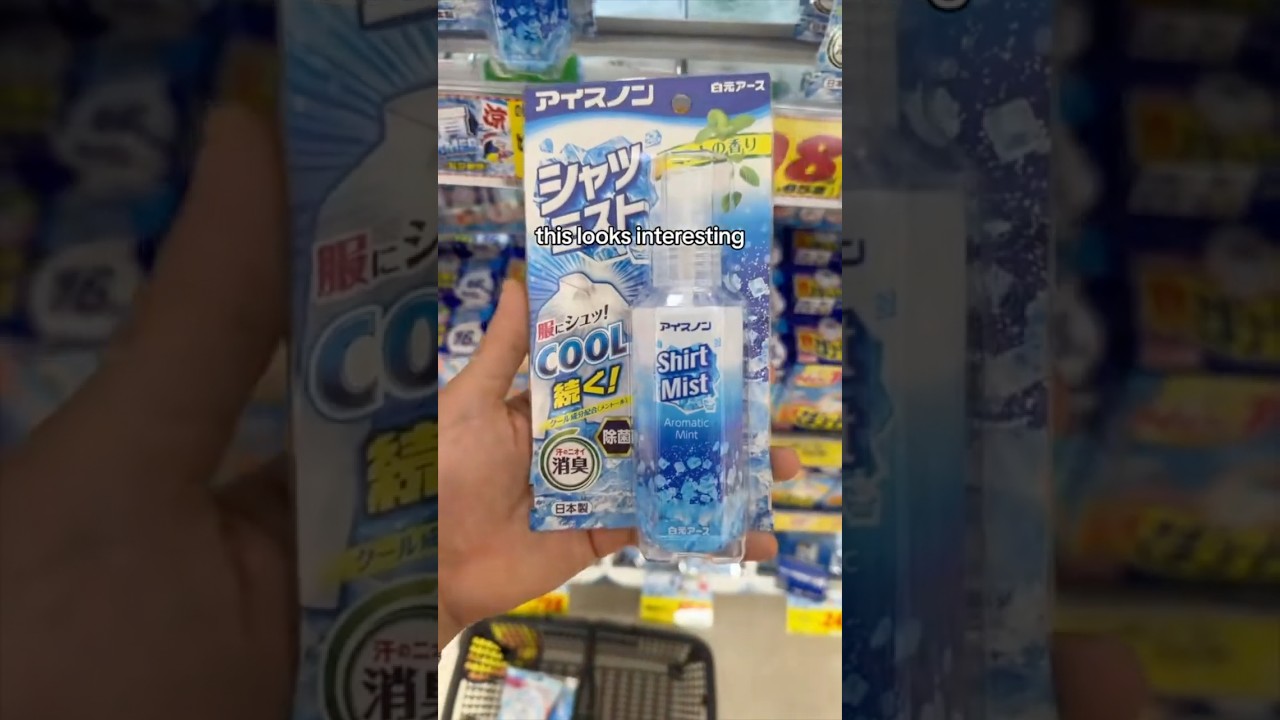 Viral Japanese Cooling Spray 💦