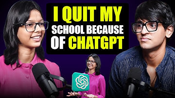 This 13 Year Old dropped out of school & became a ChatGPT expert!