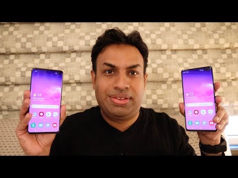 Samsung Galaxy S10 & S10+ Hands On First Look