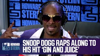 Snoop Dogg Raps Along to “Gin and Juice” (2018)