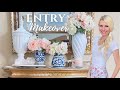BEAUTIFUL FOYER MAKEOVER with Elegant Details + ENTRY TABLE MAKEOVER ~ Interior Design