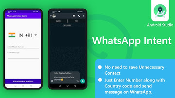 WhatsApp integration in android - Send message from app